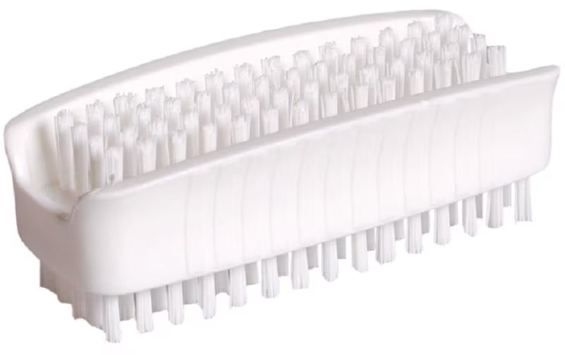 Edi Baur, Handwaschbürste Weiss, 9 x 4 x 3