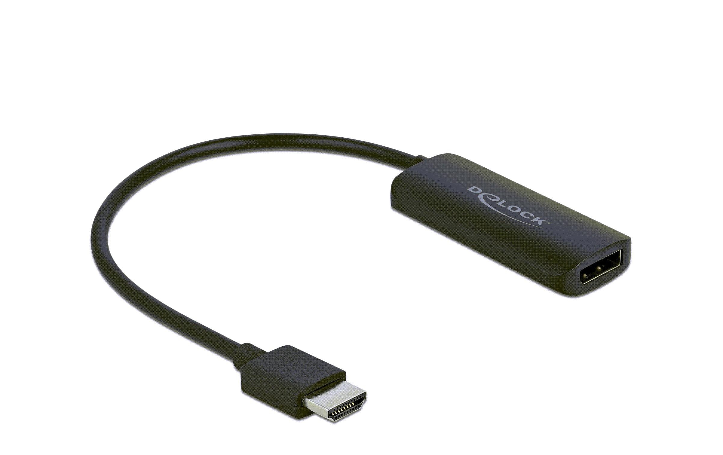 Delock Monitorkonverter HDMI zu DP, HDR