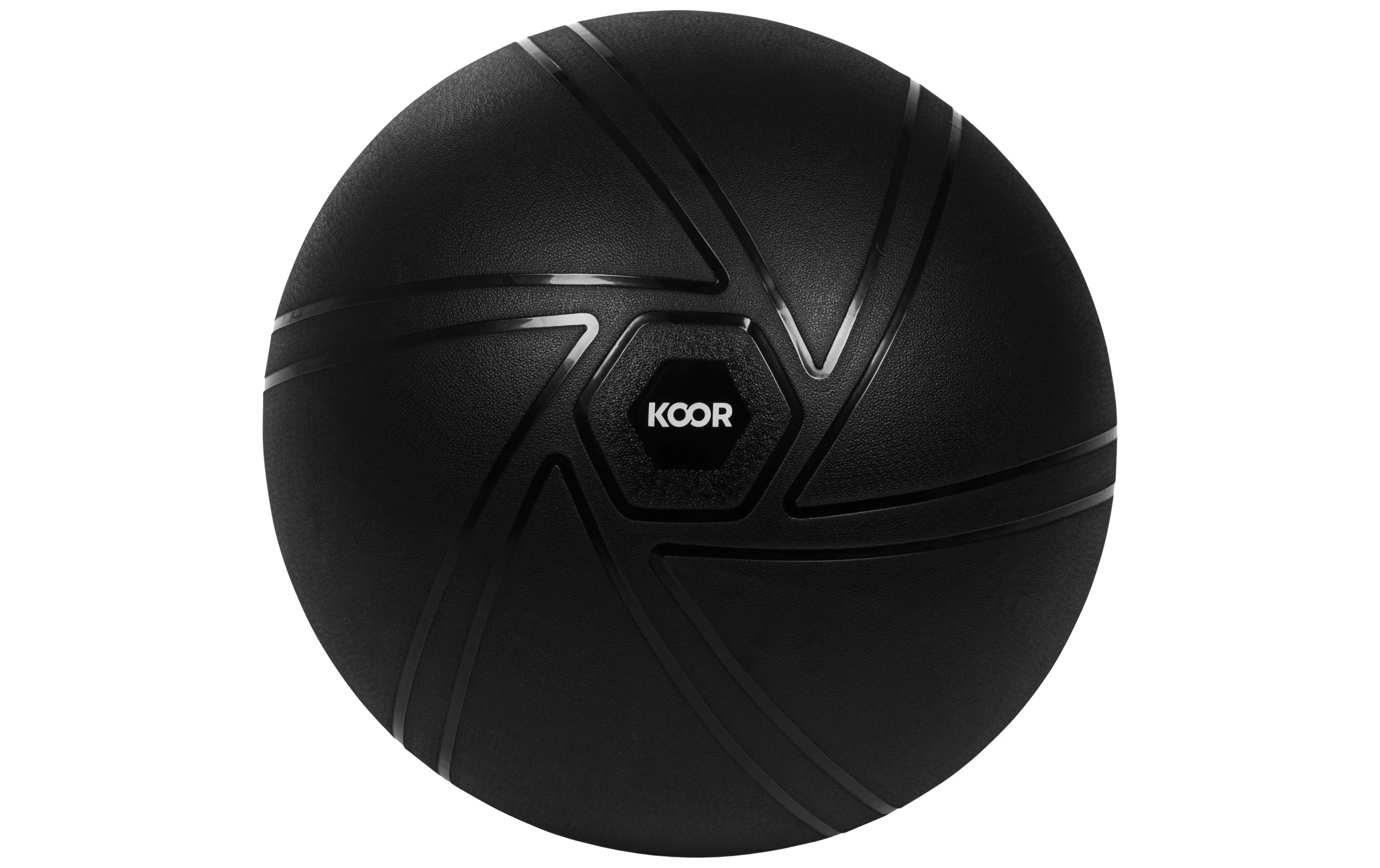 KOOR, Gymnastikball 65 cm, Schwarz