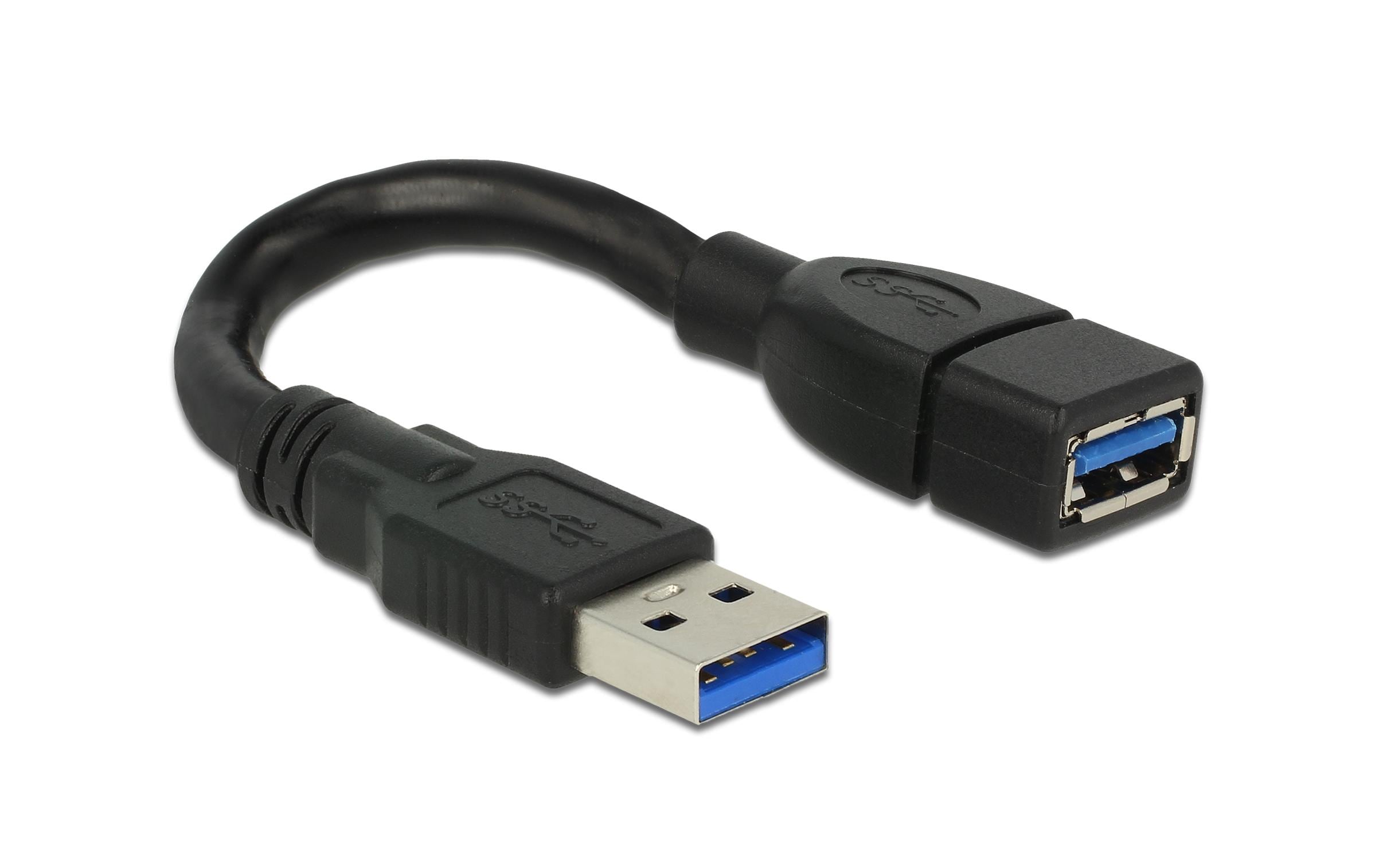Delock, USB 3.0-Kabel ShapeCable USB A - US
