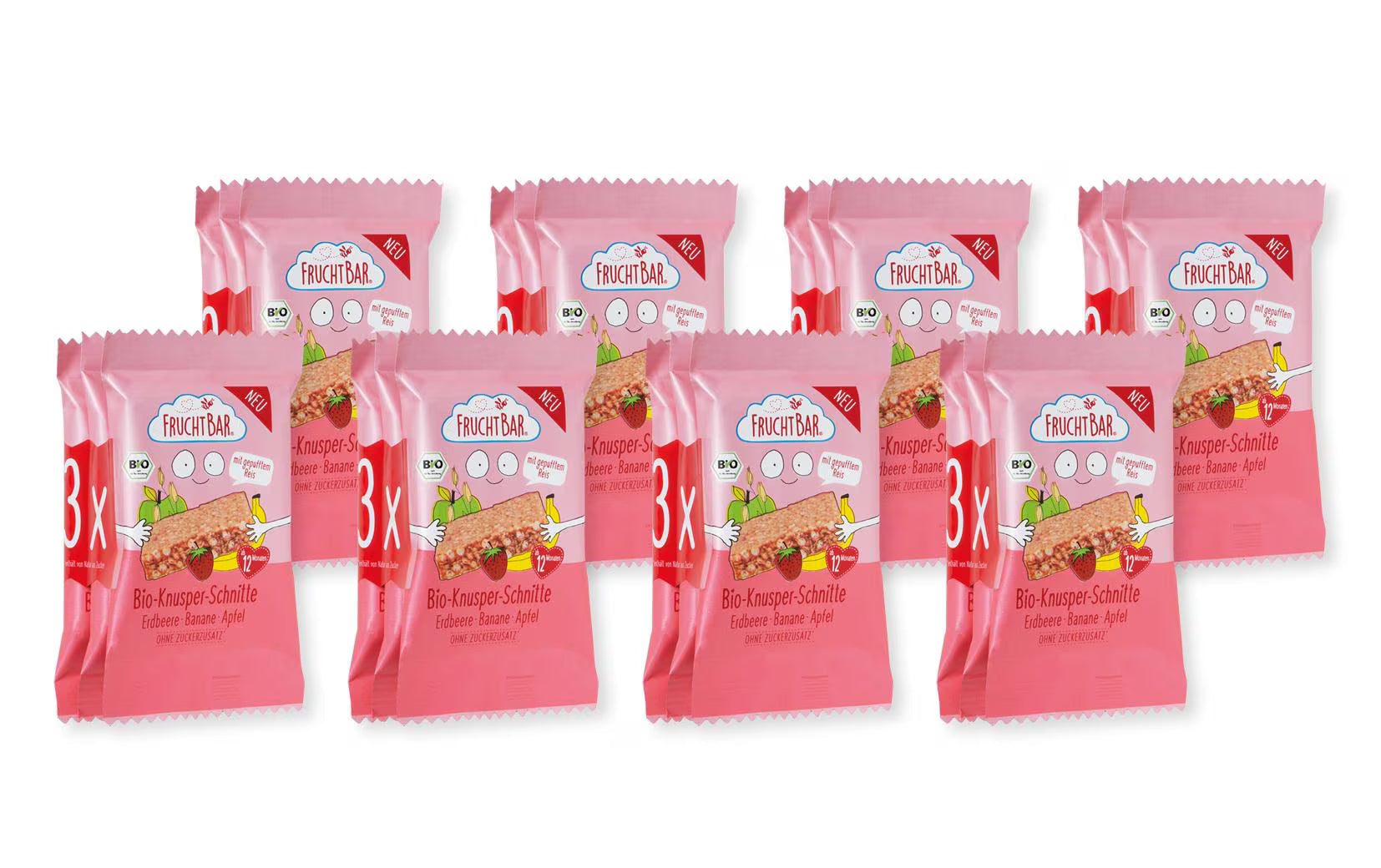 Fruchtbar Knusper Schnitte 8x (3x23g)