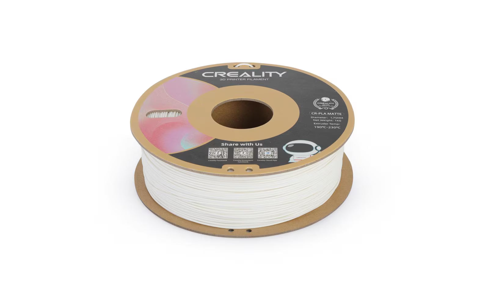 Creality Filament PLA Kalkweiss