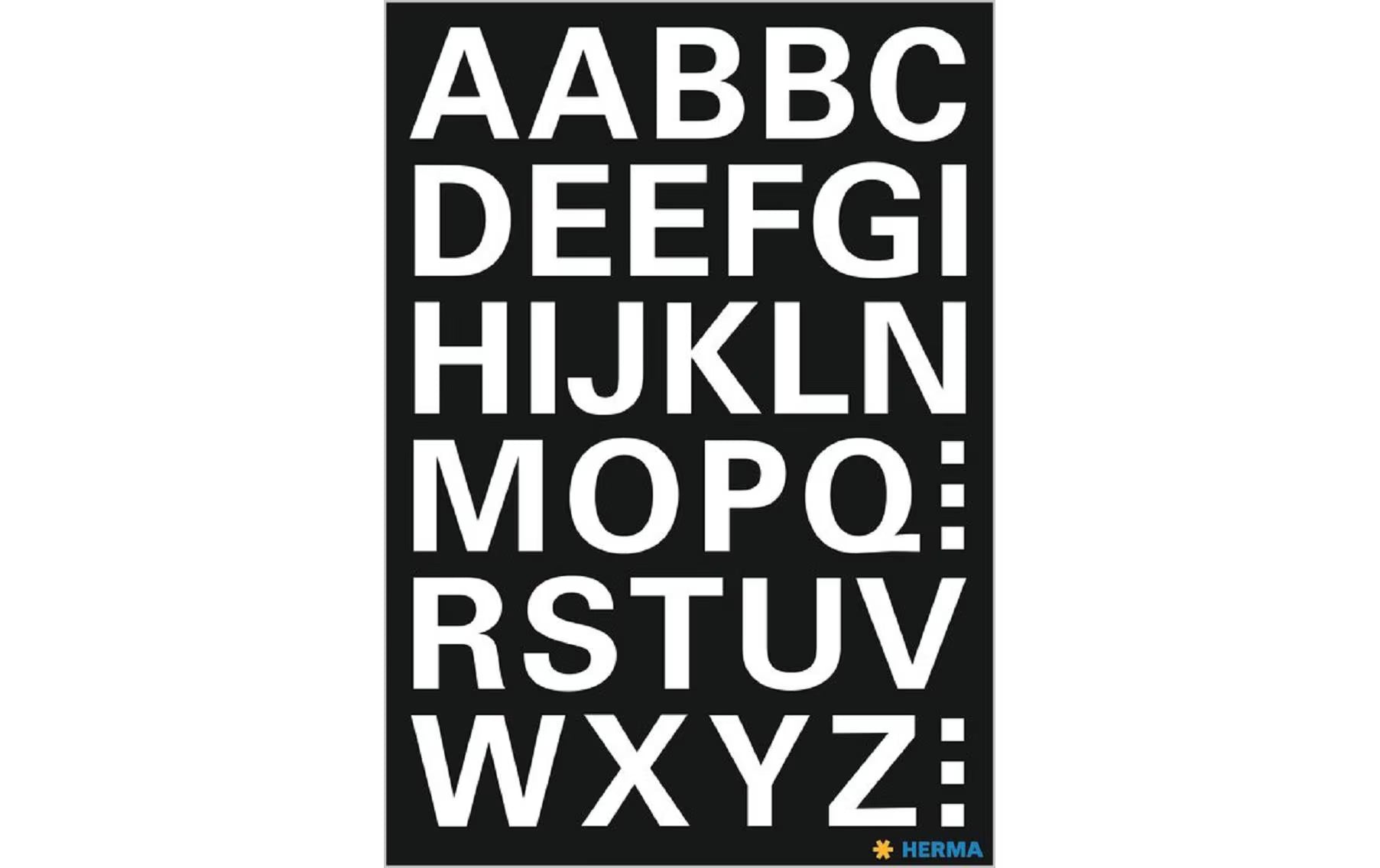 HermaEtiketten Buchstaben