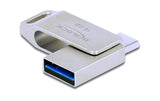 Delock, USB-Stick 3.2 Gen 1 USB-C + Typ-A 1