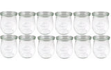 Weck, Einmachglas 220 ml, 12 Stück