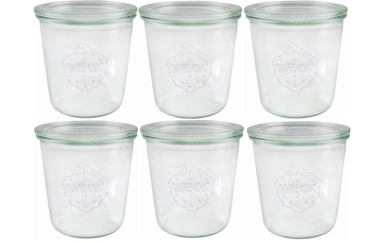 Weck, Einmachglas 500 ml, 6 Stück