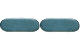 Leonardo Servierplatte Matera 32x18cm blau