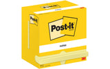Post-it, Notizzettel 127 x 76 mm, Gelb, 12