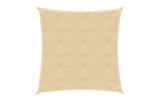 Sonnensegel champagner 4.0m,Quadratisch