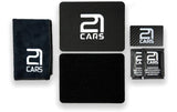 21Cars Klett Kennzeichenhalter Premium Set