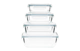 FURBER Vorratsdose Glas 4-Set