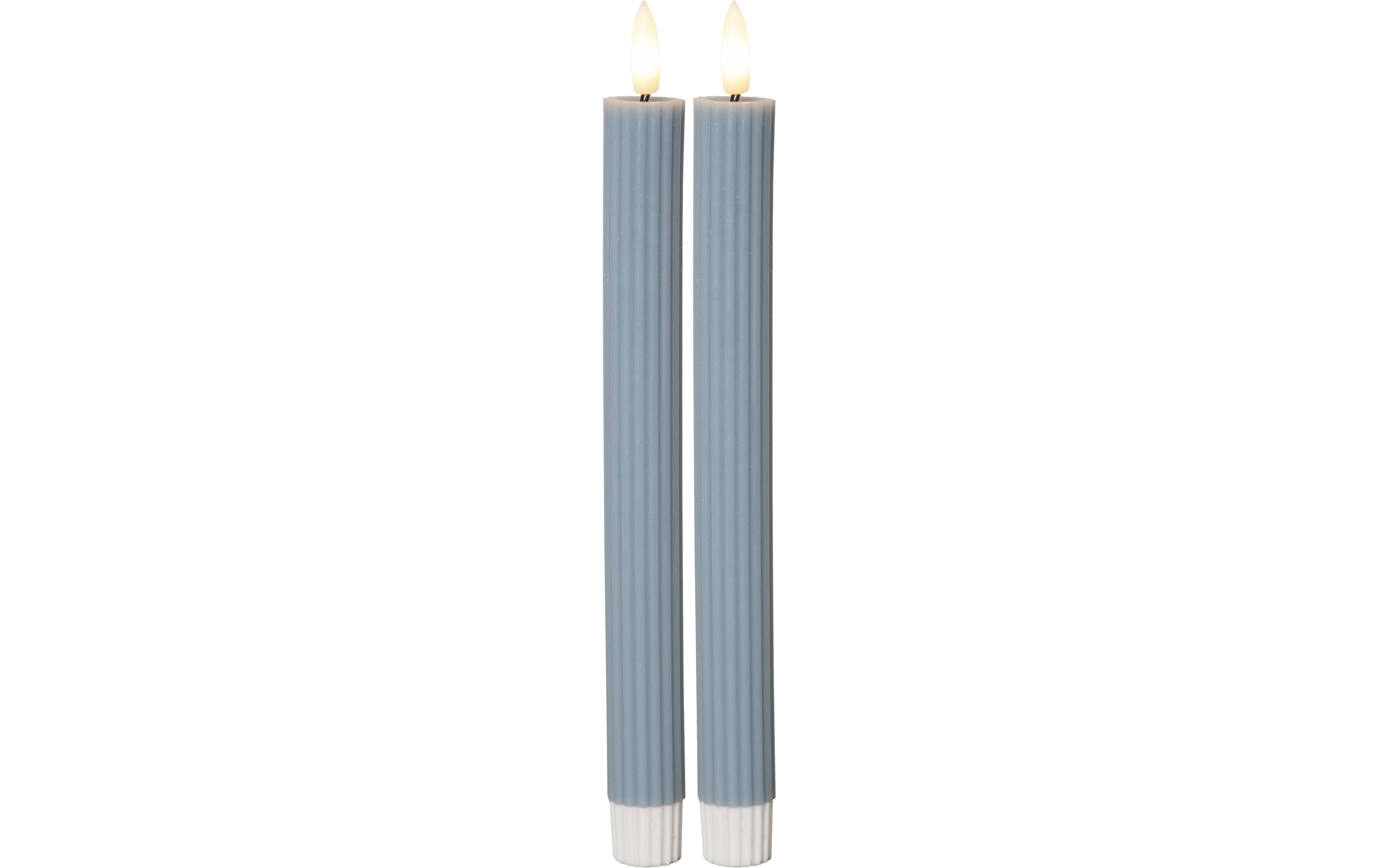 Star Trading LED Dinner Kerze 2P Fl Stripe