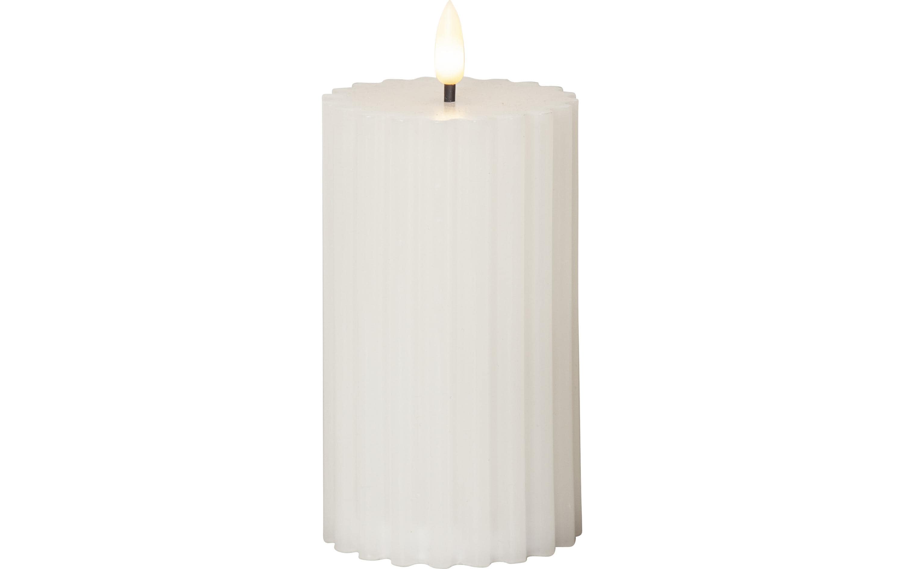 Star Trading LED-Kerze Pillar Flamme