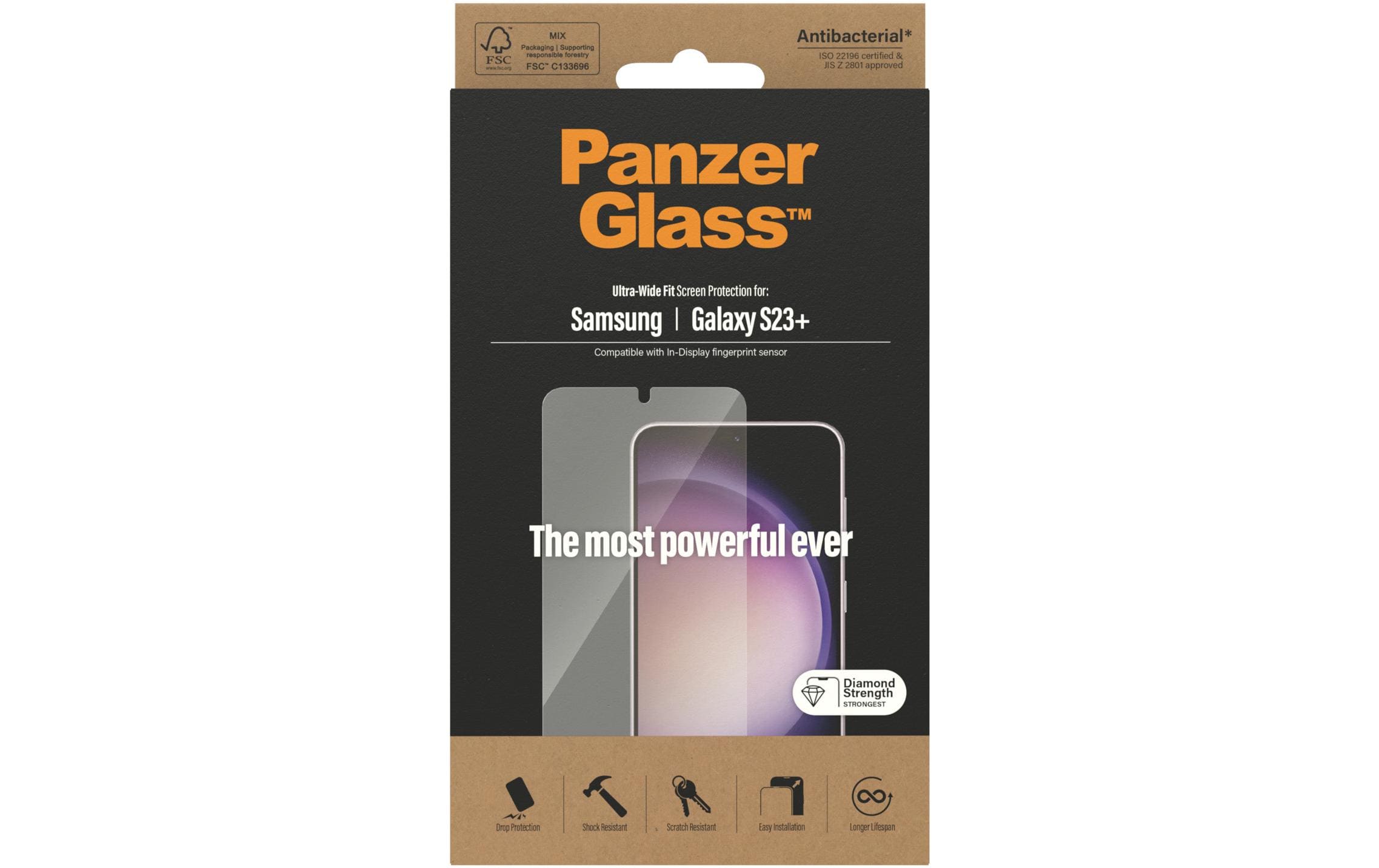PANZERGLASS Clear Glass - UWF, EA