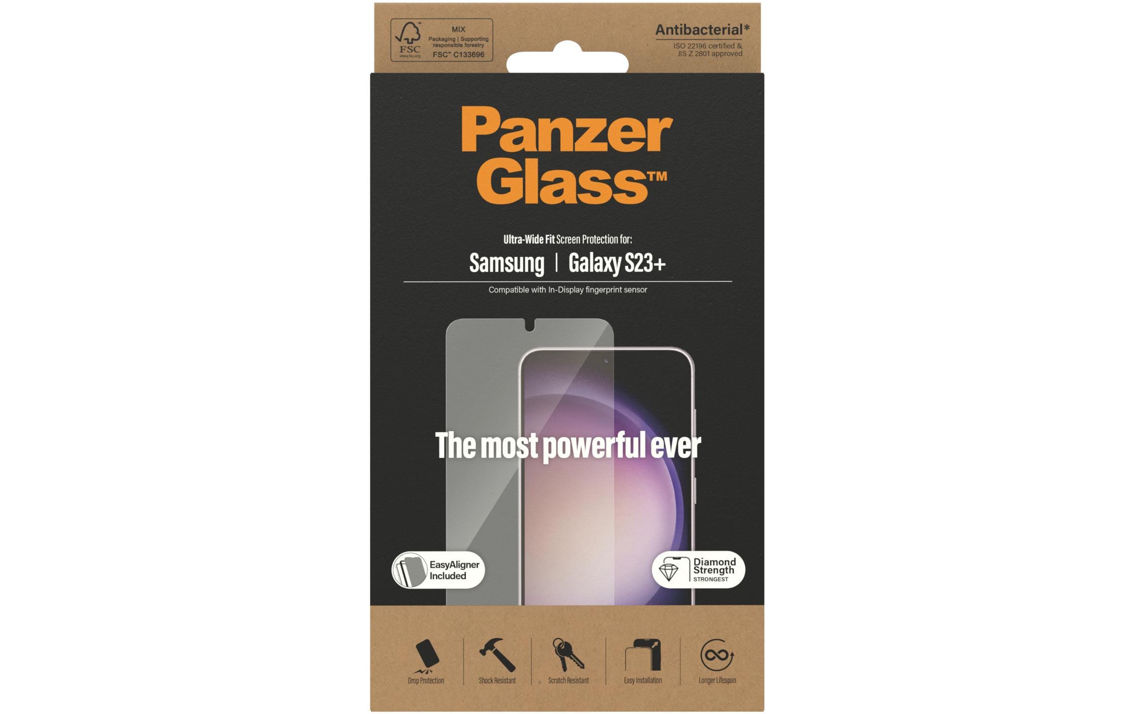 PANZERGLASS Clear Glass - UWF, EA