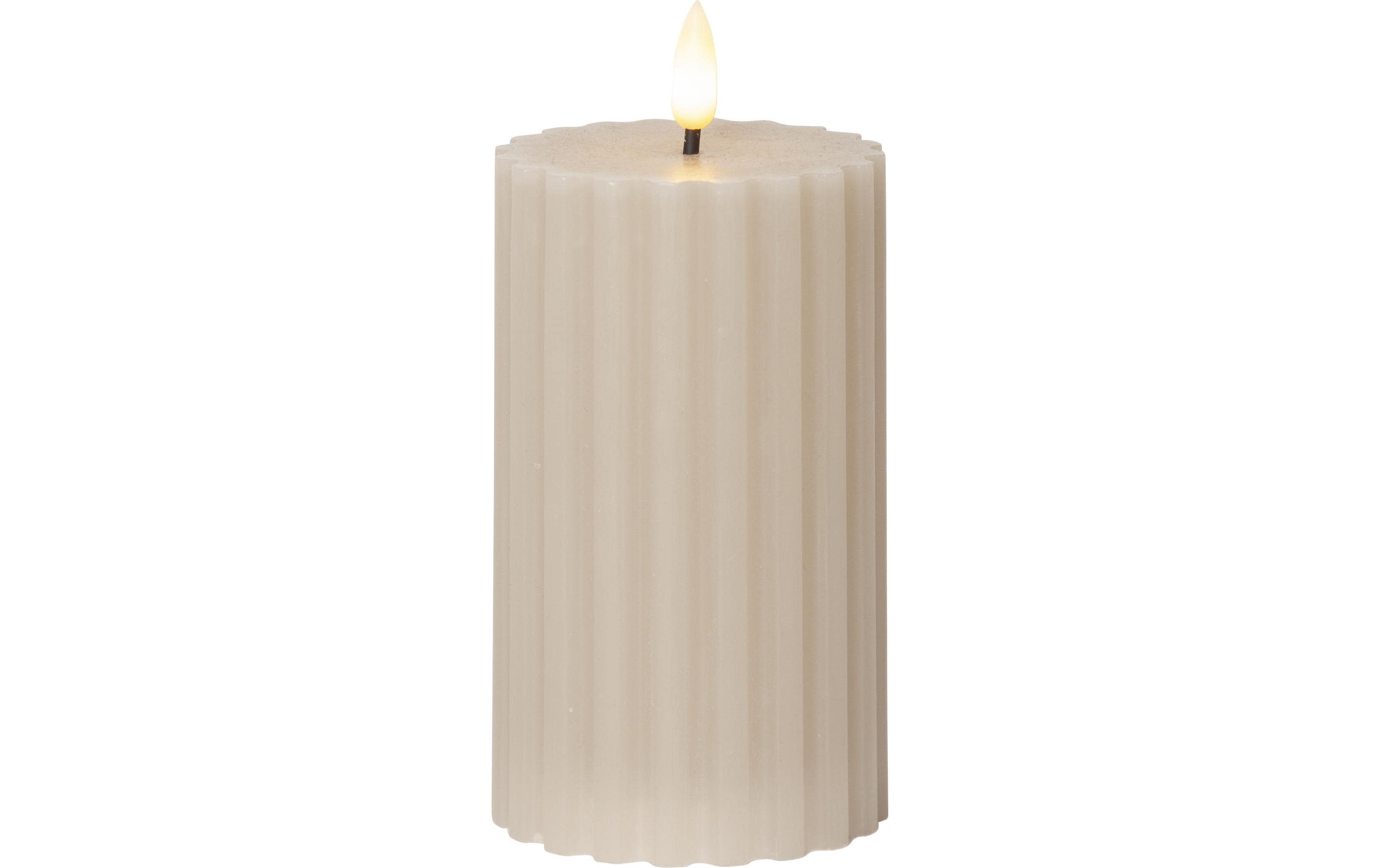 Star Trading LED-Kerze Pillar Flamme