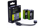 Verico LoopEnergy 9V-Block, USB-C, 500mAh