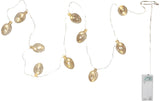 Star Trading LED Lichterkette Shimmer Beige