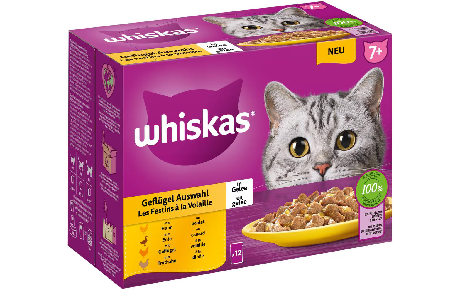 Whiskas Nassfutter Geflügel Auswahl in
