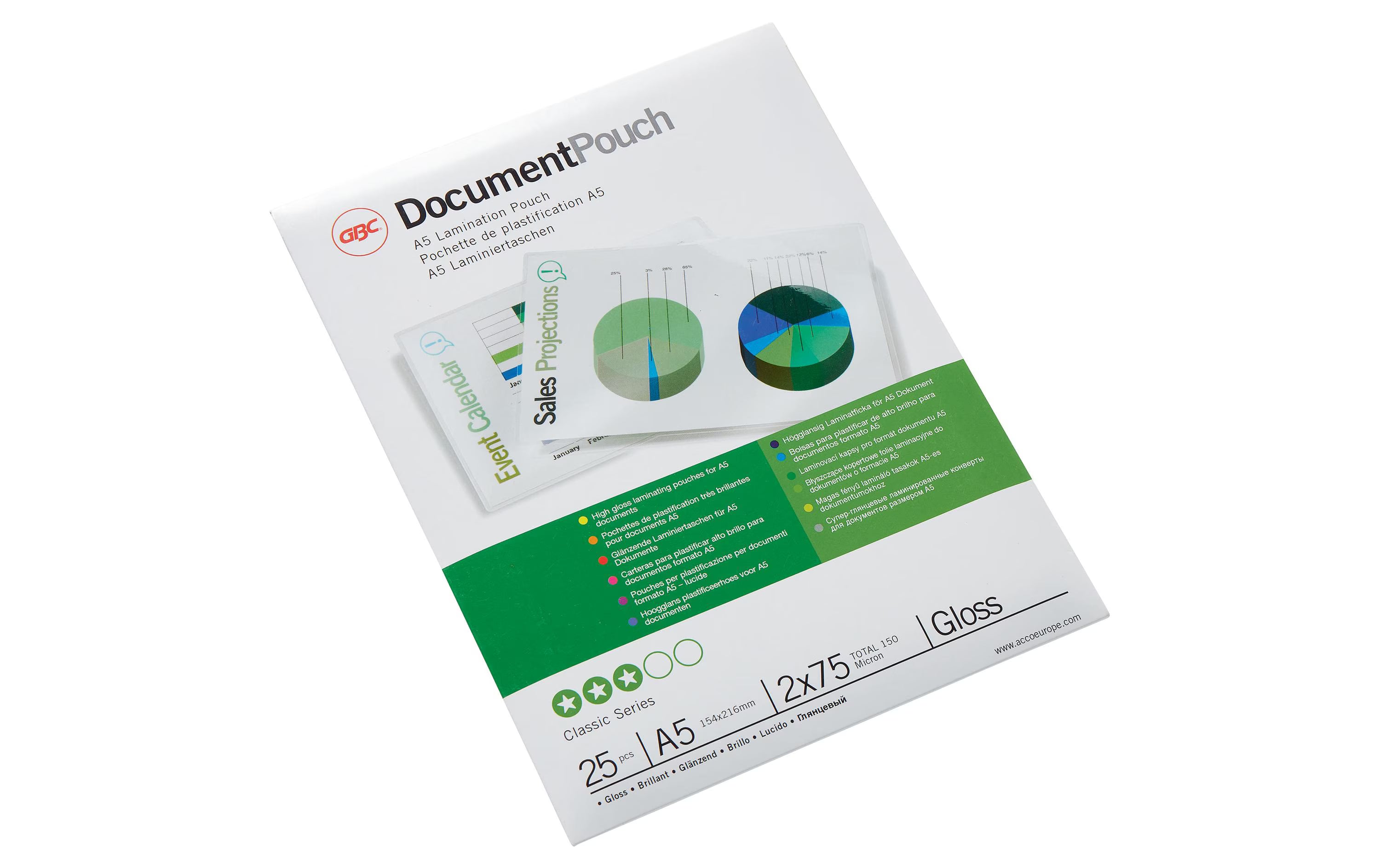 GBC Document Laminiertasche für Dokumente