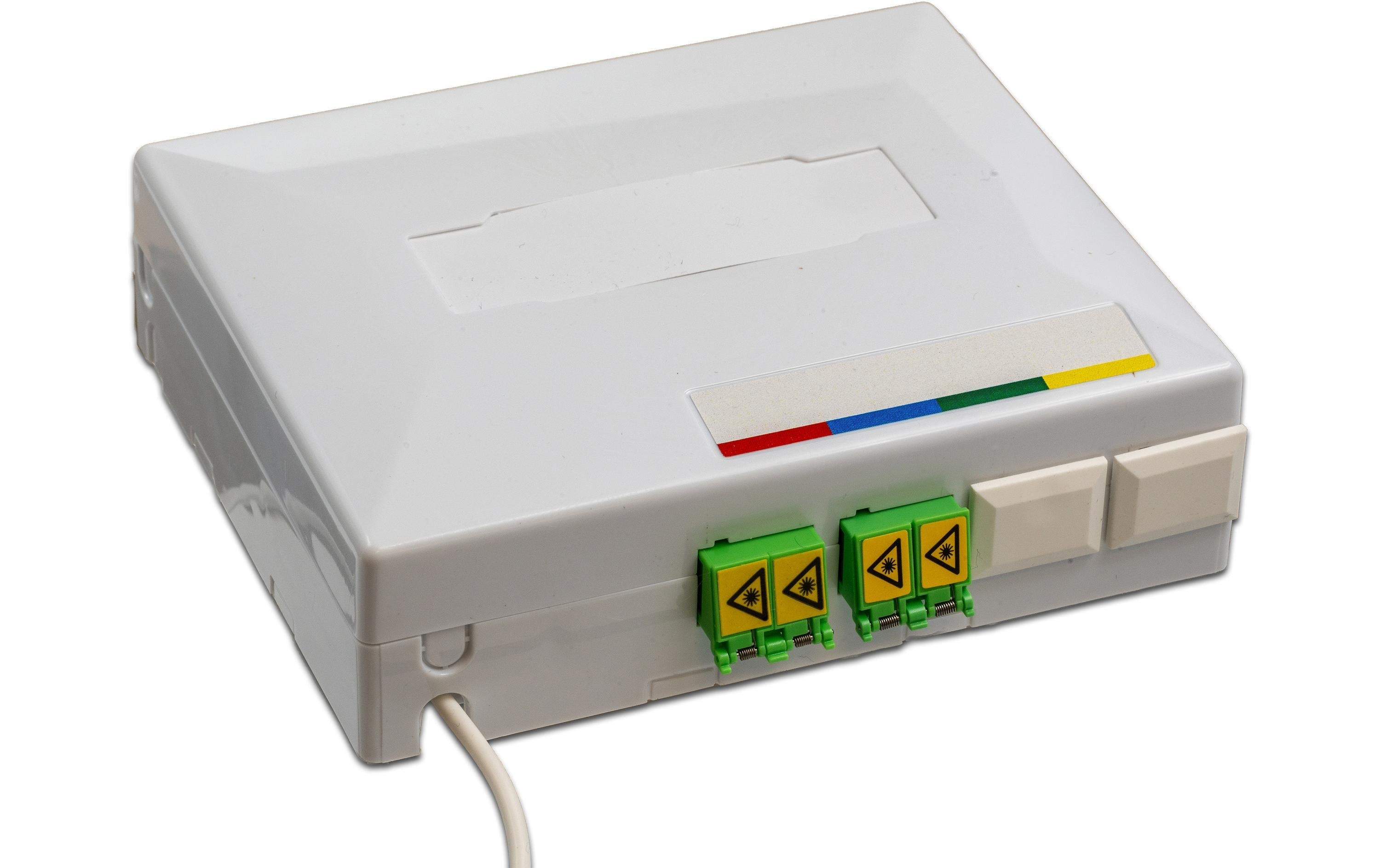 Lightwin FTTH OTO Box 4x LC/APC Kupplungen,