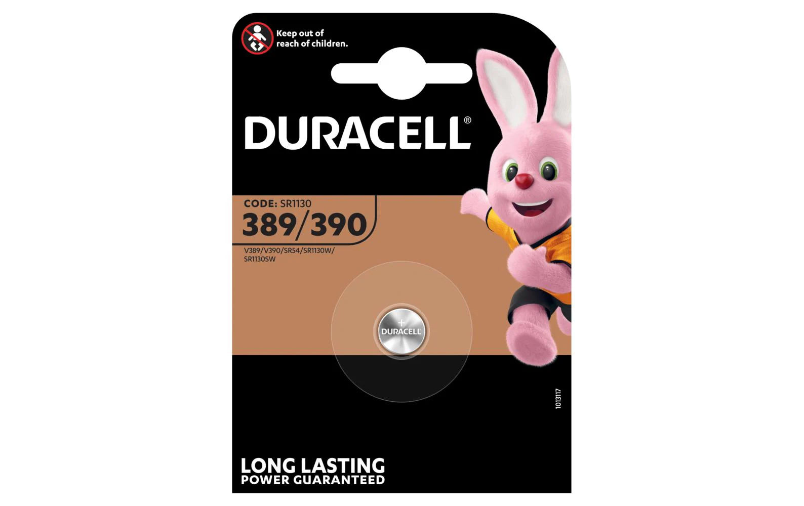 DURACELL Knopfbatterie Specialty 389/390
