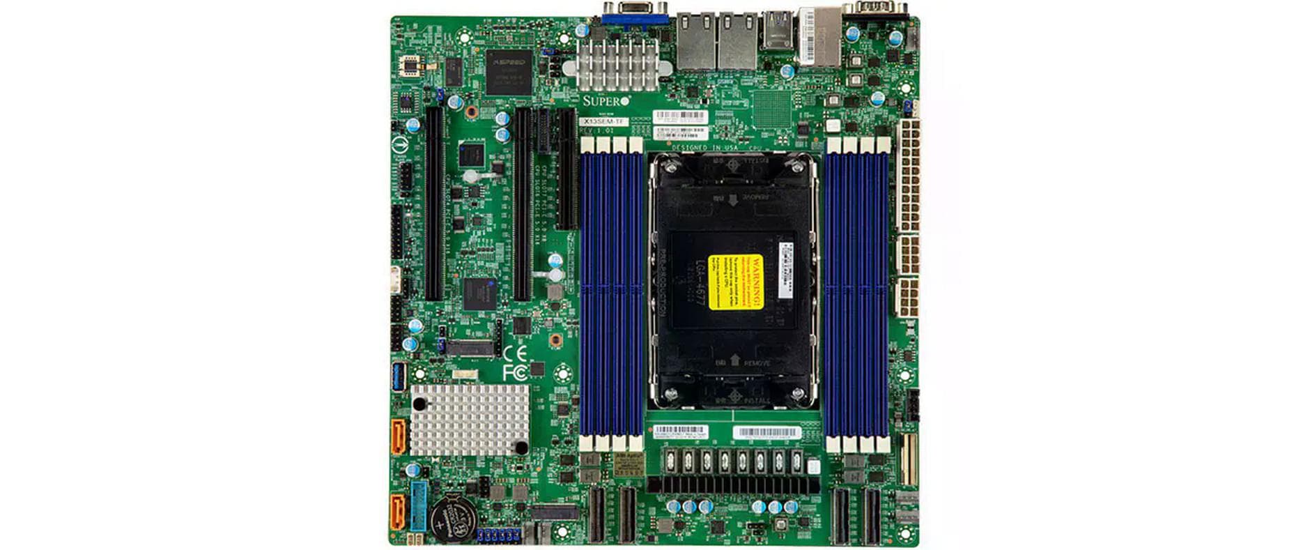 Supermicro X13SEM-F: 1x LGA-4677