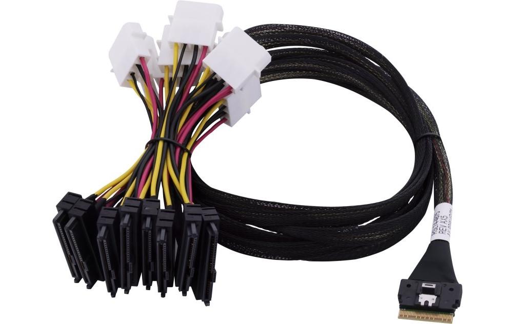 Adaptec SFF-8654 - 2xSFF-8639 x1 U.2, 0.8M