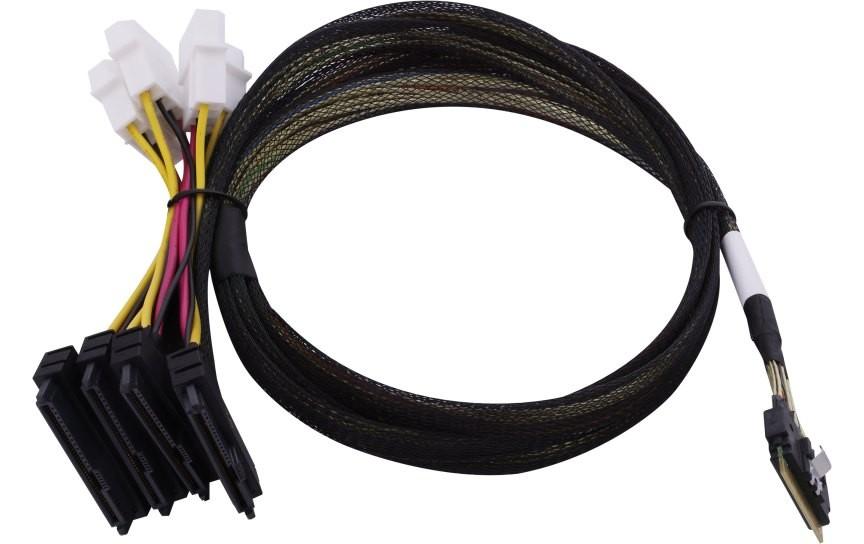 Adaptec SFF-8654 - 4xSFF-8639 x2 U.3, 0.8M