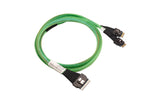 Broadcom SAS Kabel: SFF-8654 -2xSFF-8654