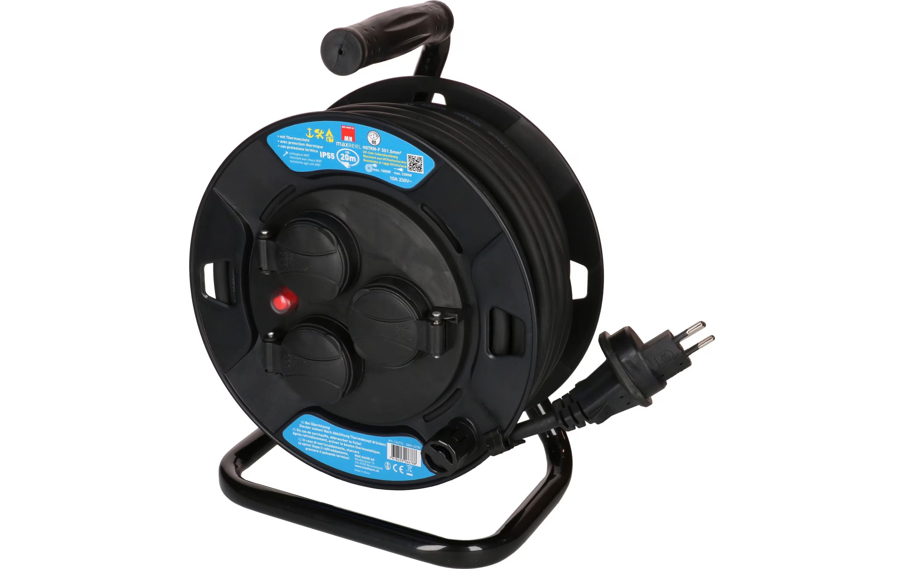 Max Hauri Kabelrolle maxREEL 20 m,
