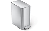 Simplehuman, Treteimer 5 l, Silber