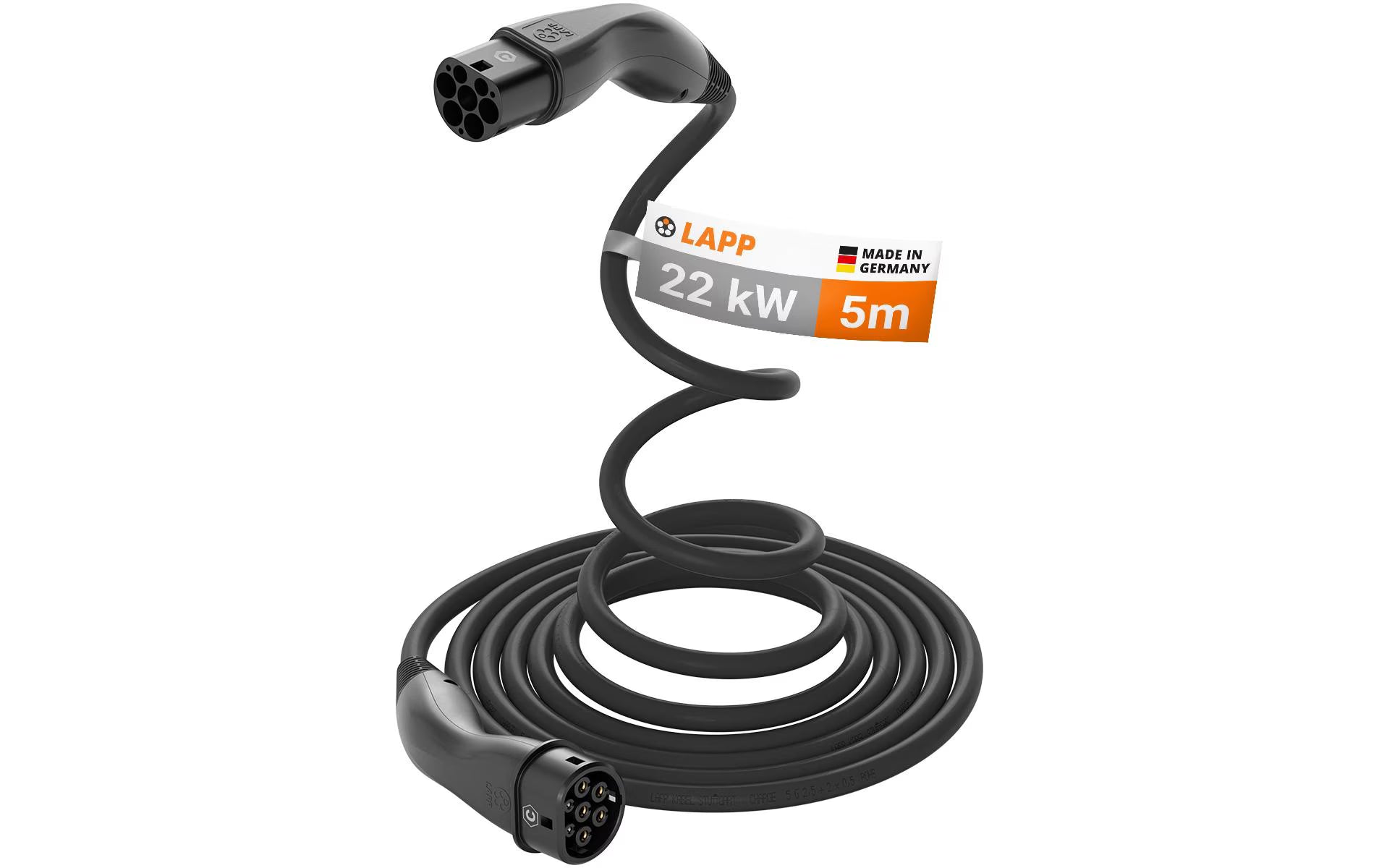 LAPP Helix Ladekabel Typ 2 22kW Schwarz