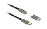 Delock, Optisches Kabel 5 in 1 HDMI, 30 m,