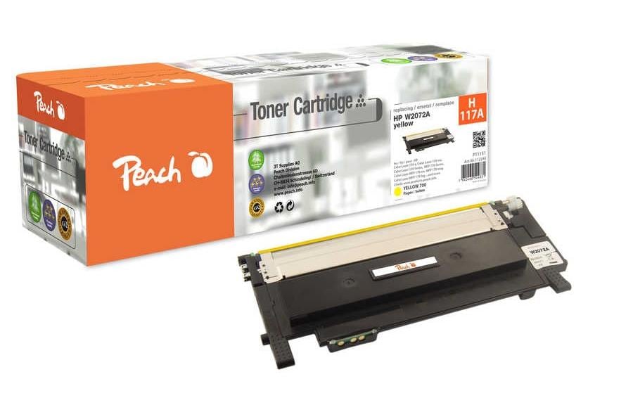 Peach Toner für HP Color Laser W2072A/117A