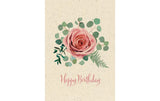 Natur Verlag Geburtstagskarte Rose