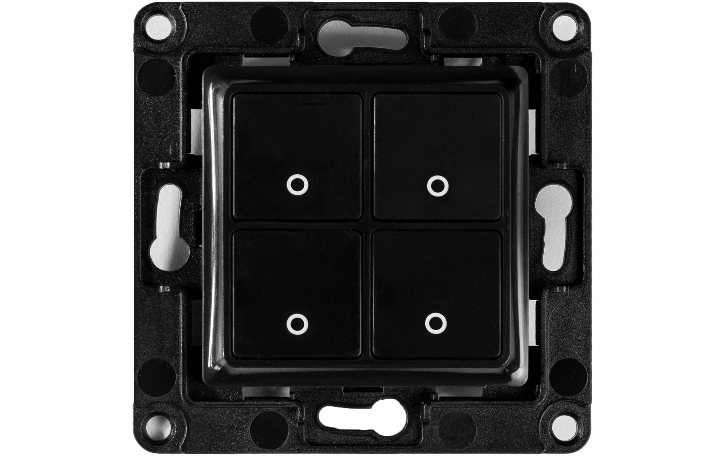 Shelly Wall Switch 4 Black