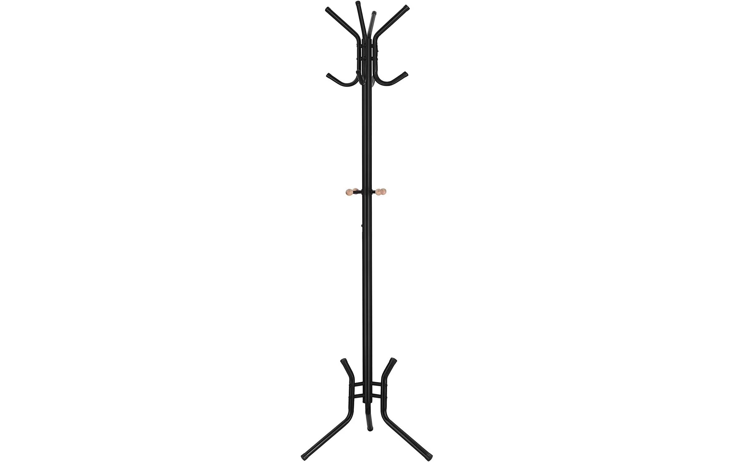 Songmics Kleiderständer Schwarz, Metall
