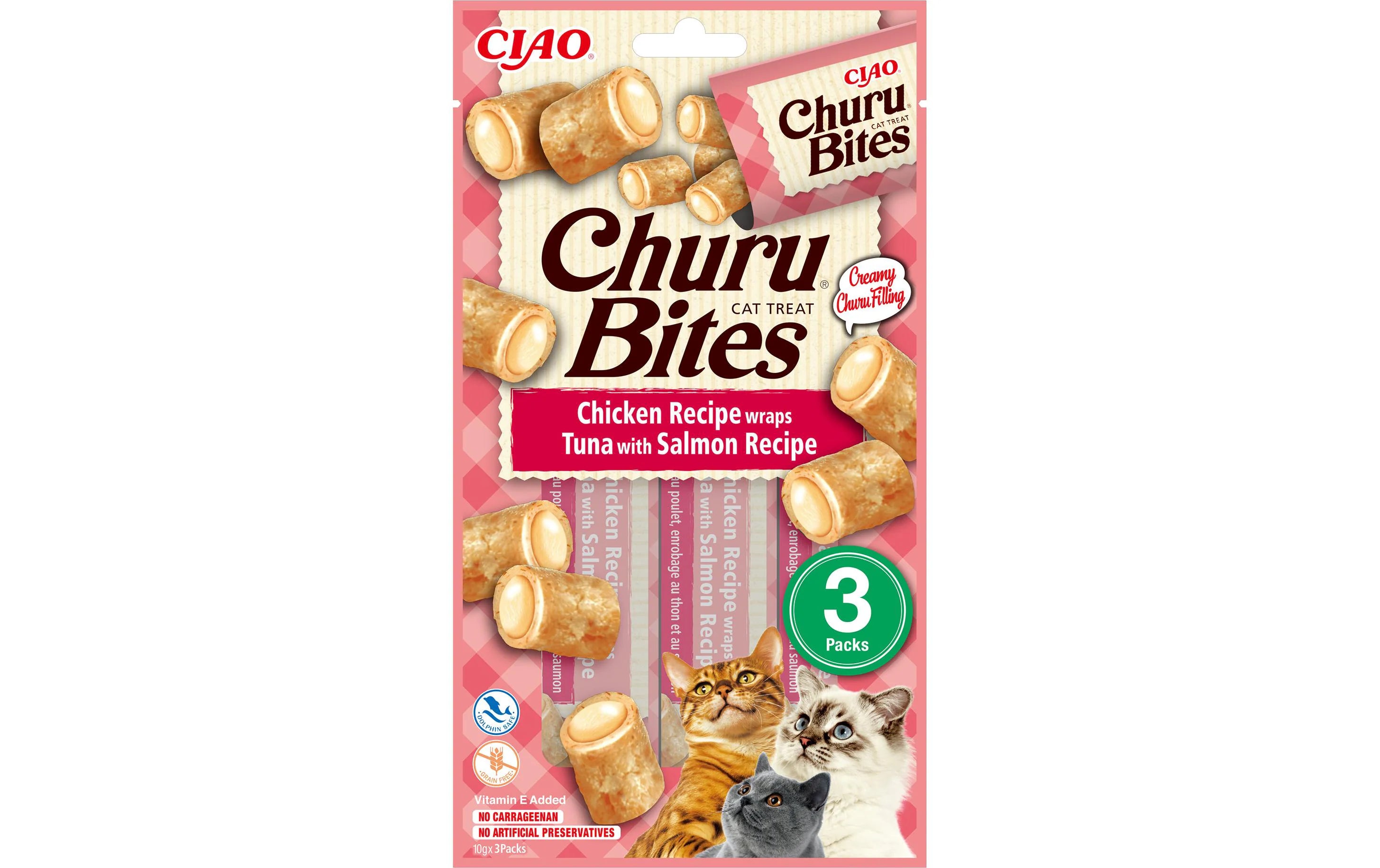 Ciao Churu Bites Thunfisch, Lachs & Huhn