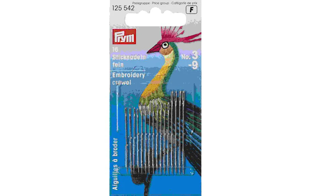 Prym Sticknadeln Stahl, silber