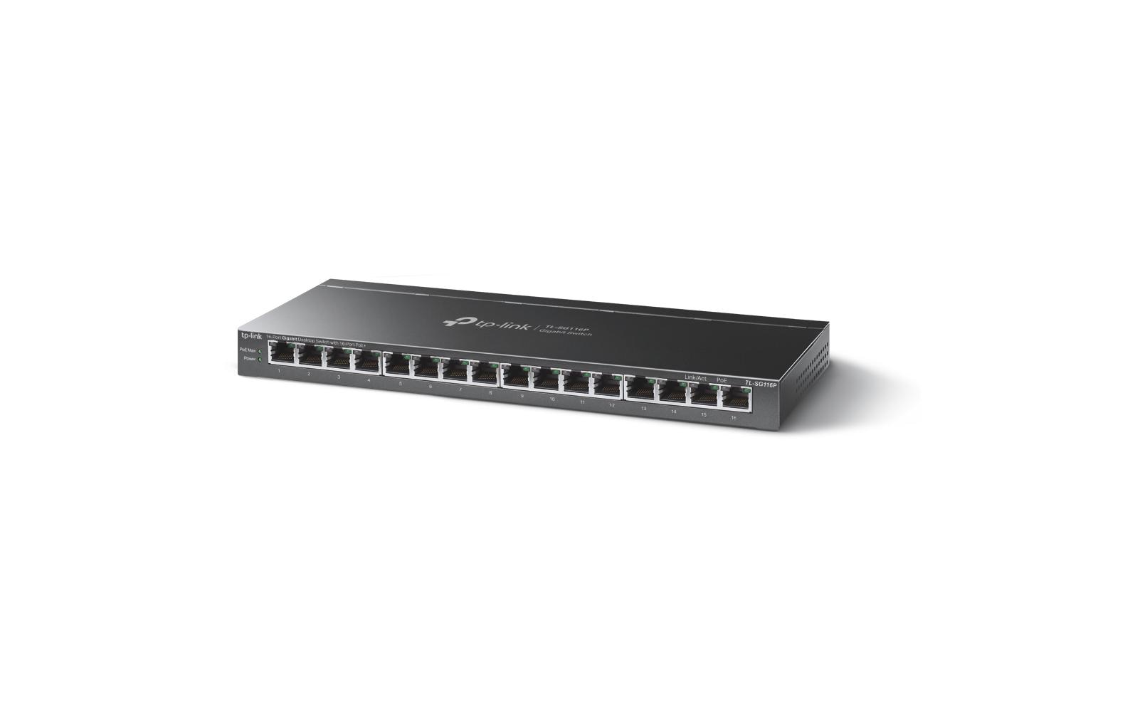TP-Link TL-SG116P:16 Port PoE Switch