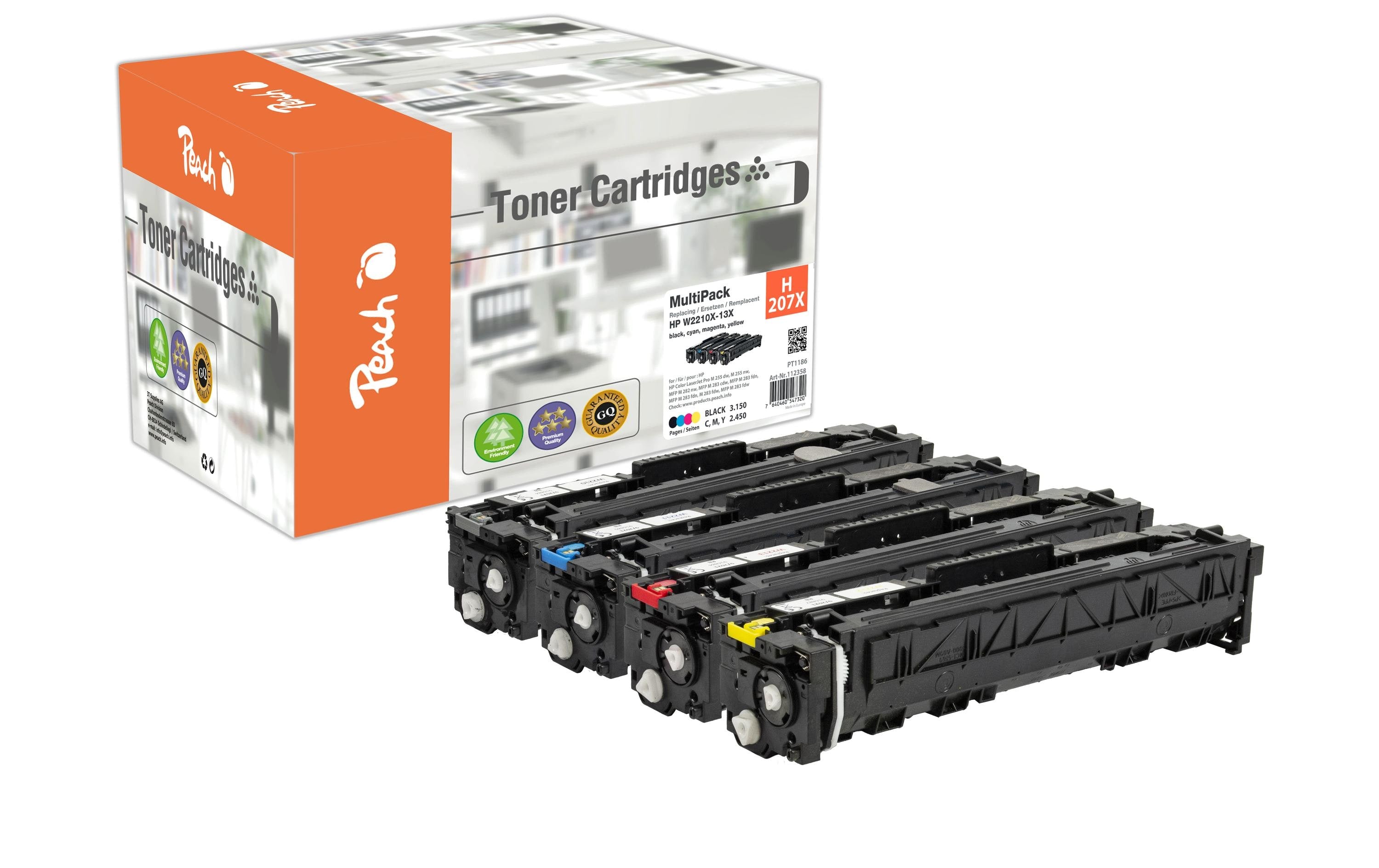Peach Toner für HP Color LJ Pro 207X