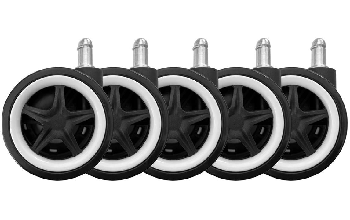 LC-POWER Gaming Stuhlrollen 5er Set.