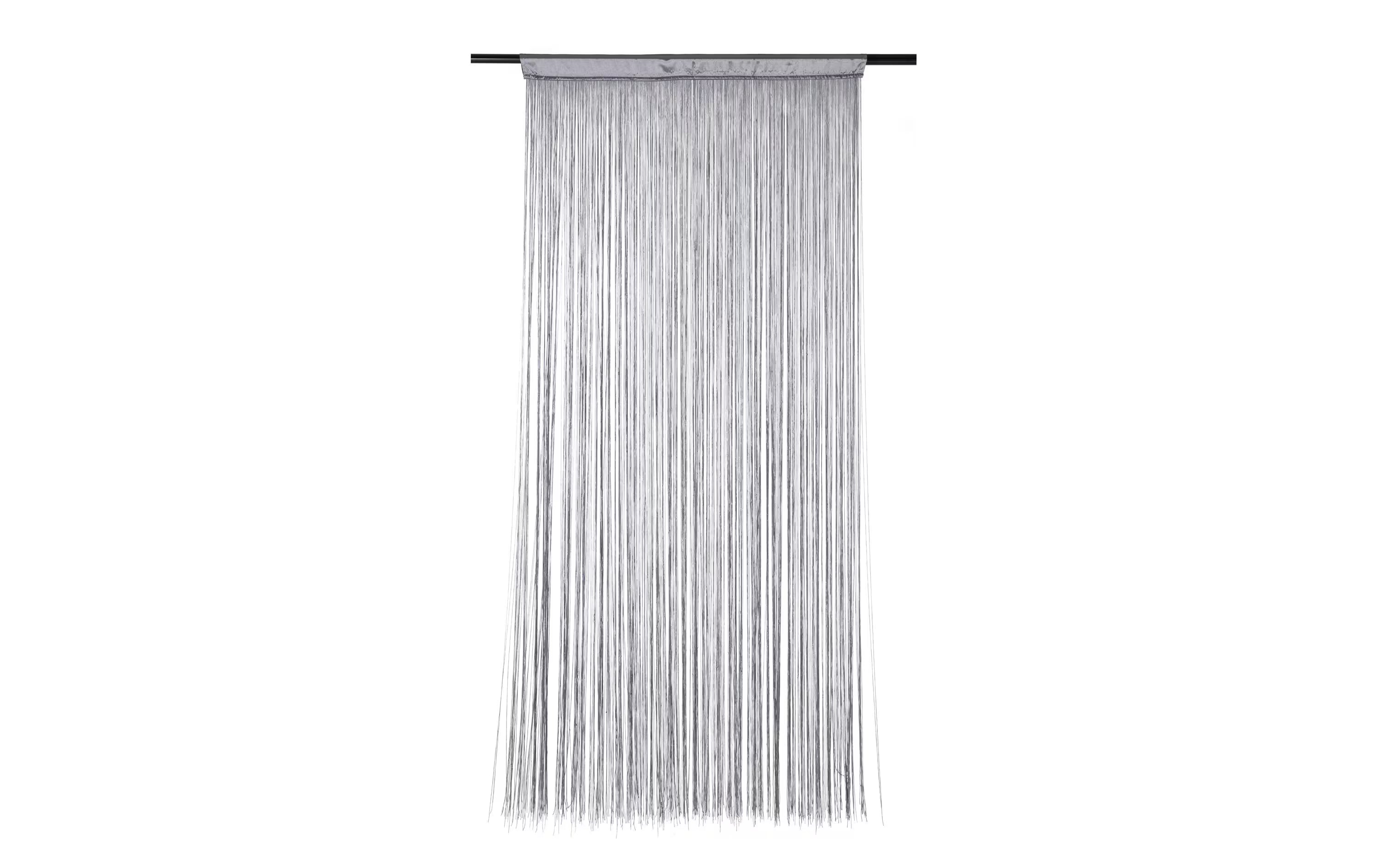 COCON, Fadenvorhang 90 cm x 200 cm, Grau