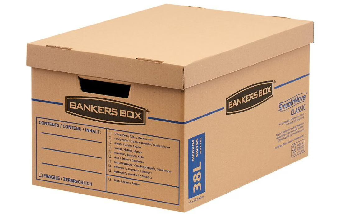 Fellowes Smoothmove Classic Umzugsbox 38L