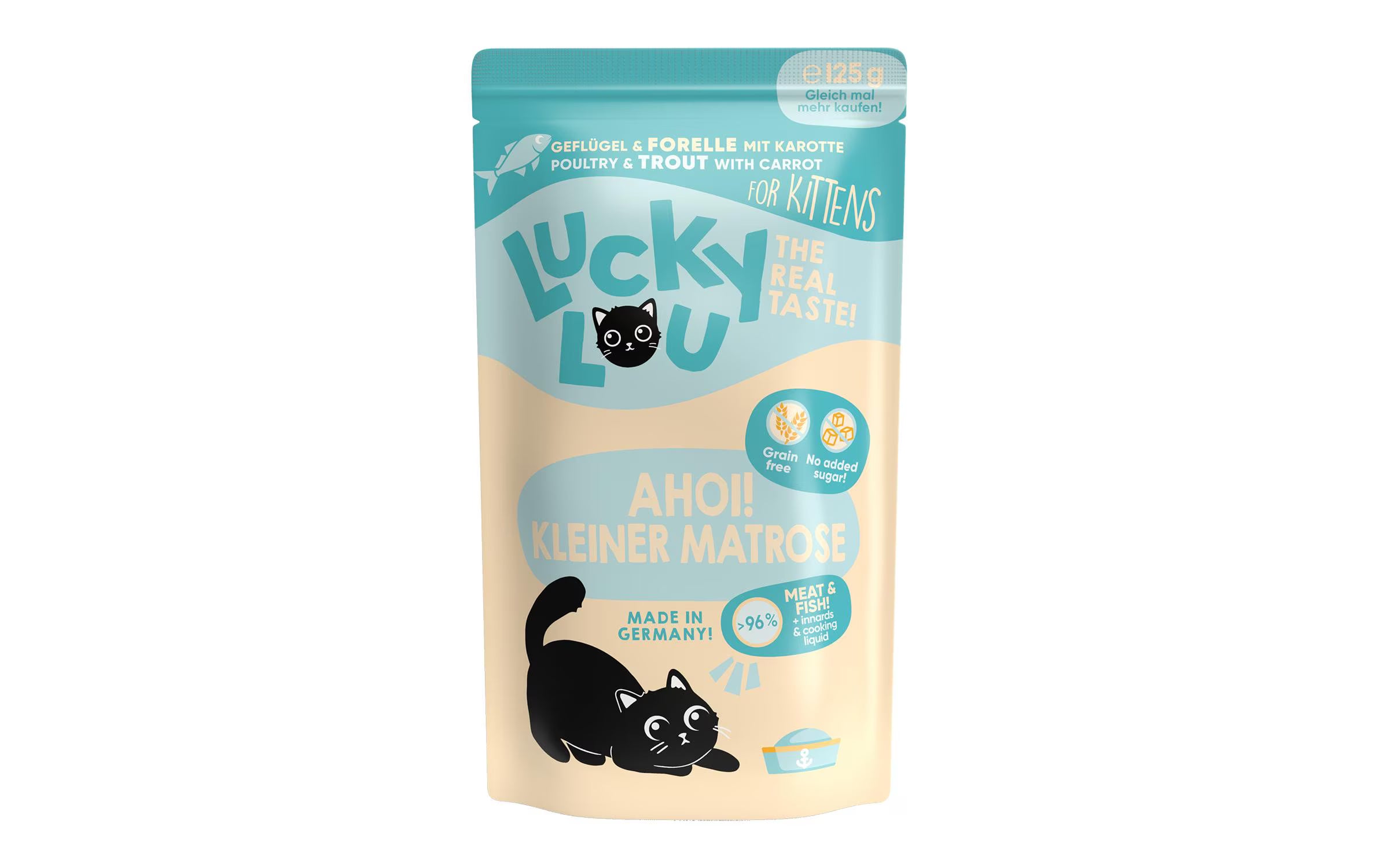 Lucky Lou Lifestage Kitten Geflügel&Forelle