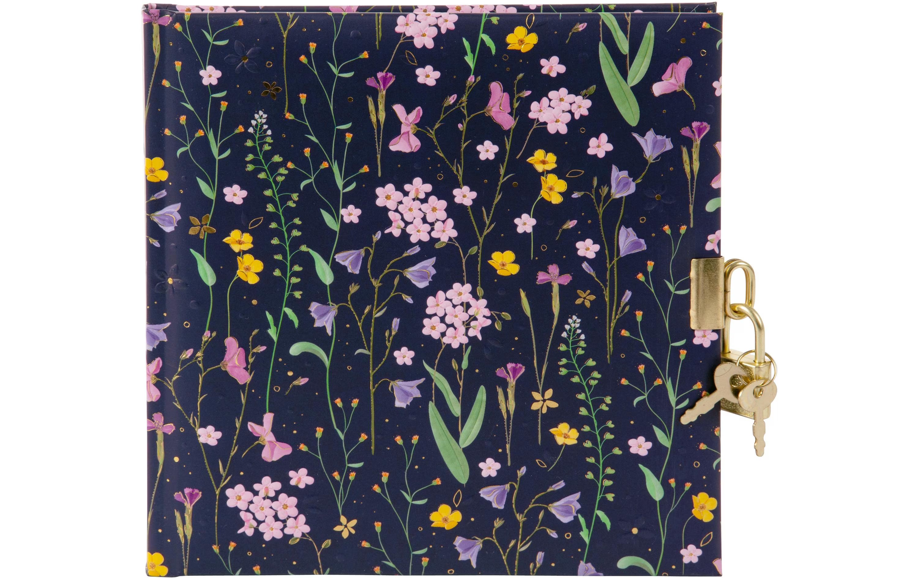 Goldbuch Tagebuch Meadow Miracles Blau