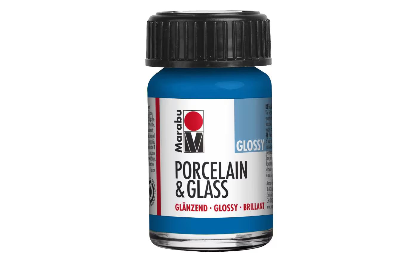 Marabu, Glas- und Porzellanfarbe 057 Enzian