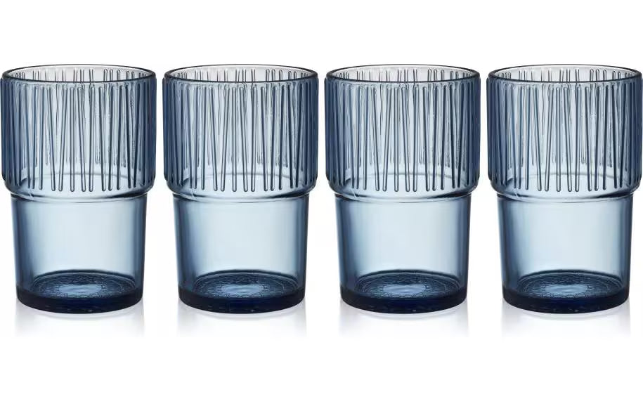 BITZ Trinkglas Kusintha 380ml Blau