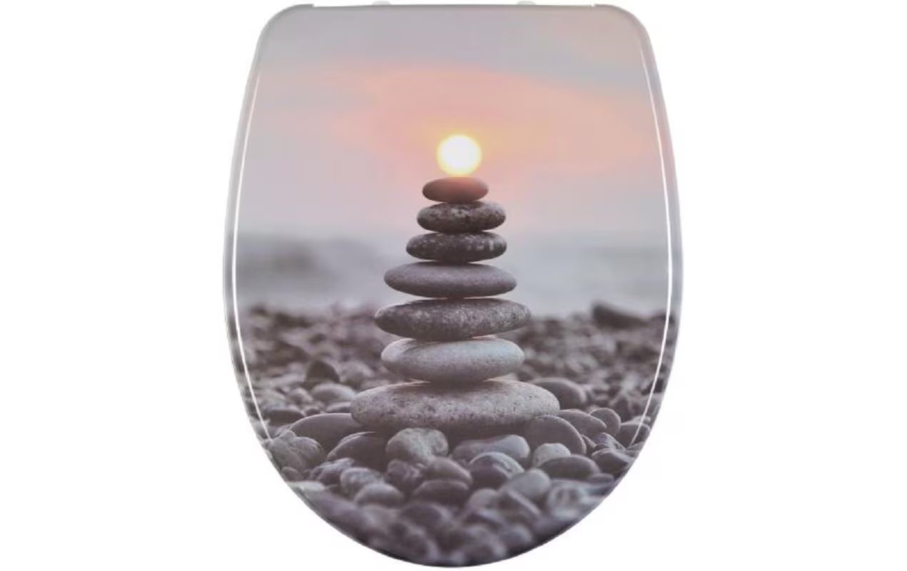 Diaqua WC-Sitz Nice Zen Rock